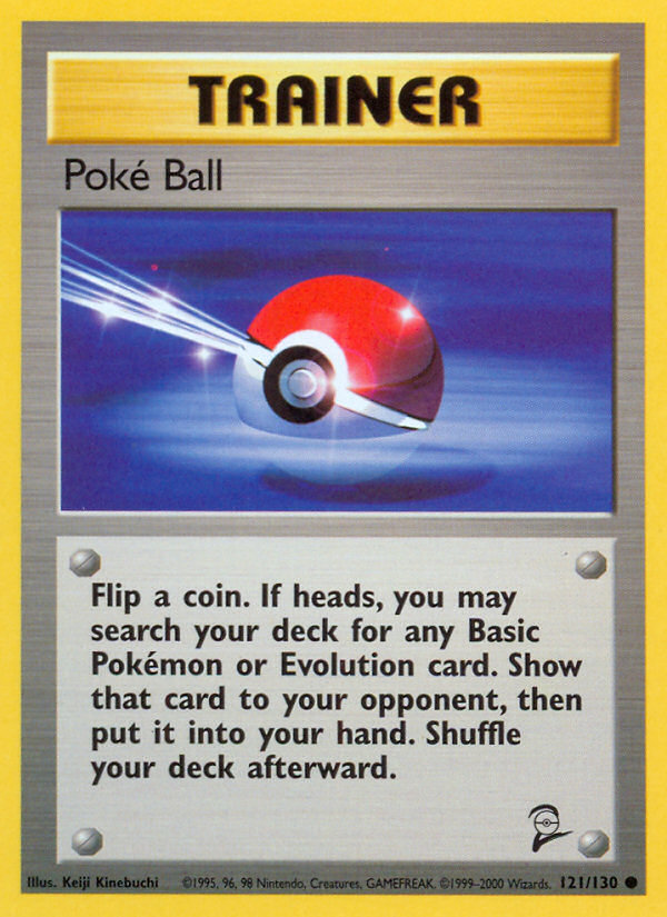 Poke Ball (121/130) [Base Set 2] - Card Brawlers | Quebec | Canada | Yu-Gi-Oh!