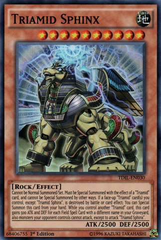 Triamid Sphinx [TDIL-EN030] Super Rare - Yu-Gi-Oh! - Card Brawlers | Quebec | Canada |