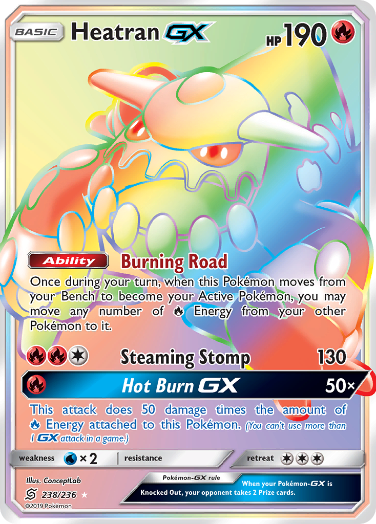 Heatran GX (238/236) [Sun & Moon: Unified Minds] - Card Brawlers | Quebec | Canada | Yu-Gi-Oh!