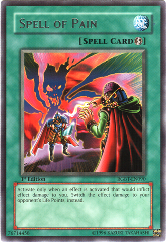 Spell of Pain [RGBT-EN090] Rare - Card Brawlers | Quebec | Canada | Yu-Gi-Oh!