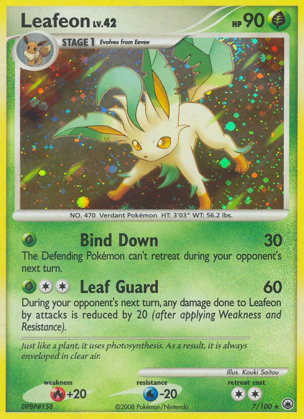 Leafeon (7/100) [Diamond & Pearl: Majestic Dawn] - Card Brawlers | Quebec | Canada | Yu-Gi-Oh!