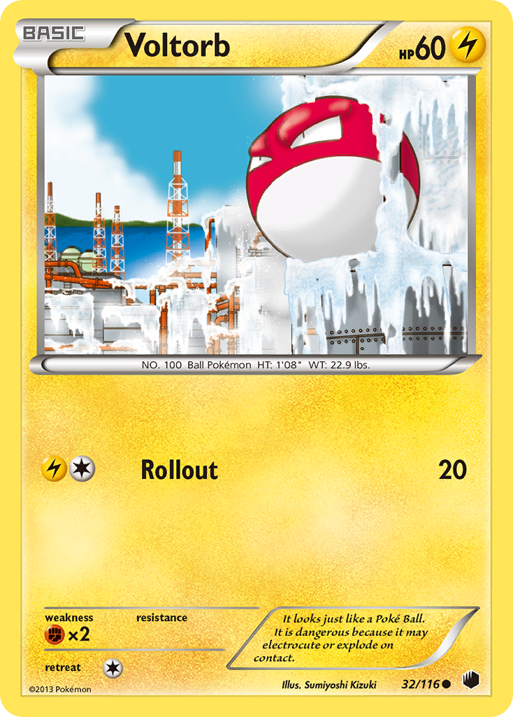 Voltorb (32/116) [Black & White: Plasma Freeze] - Card Brawlers | Quebec | Canada | Yu-Gi-Oh!