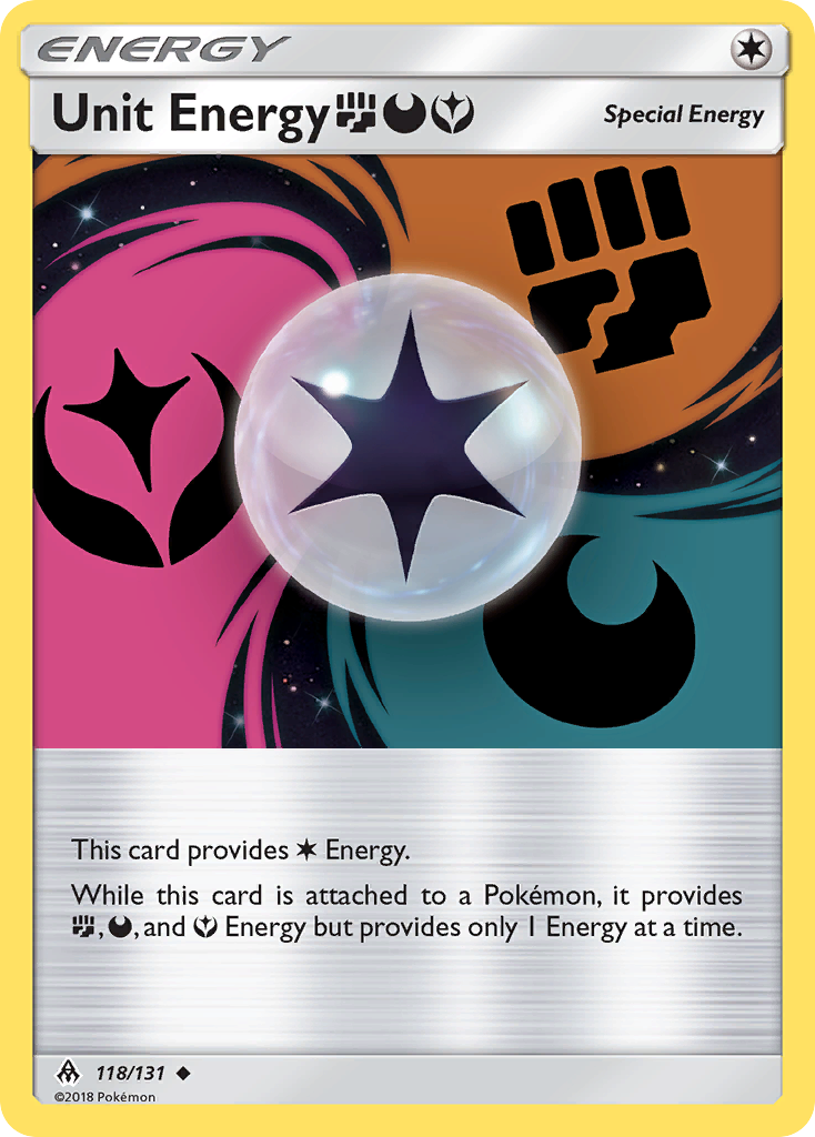 Unit Energy (118/131) (Fighting, Darkness, Fairy) [Sun & Moon: Forbidden Light] - Card Brawlers | Quebec | Canada | Yu-Gi-Oh!