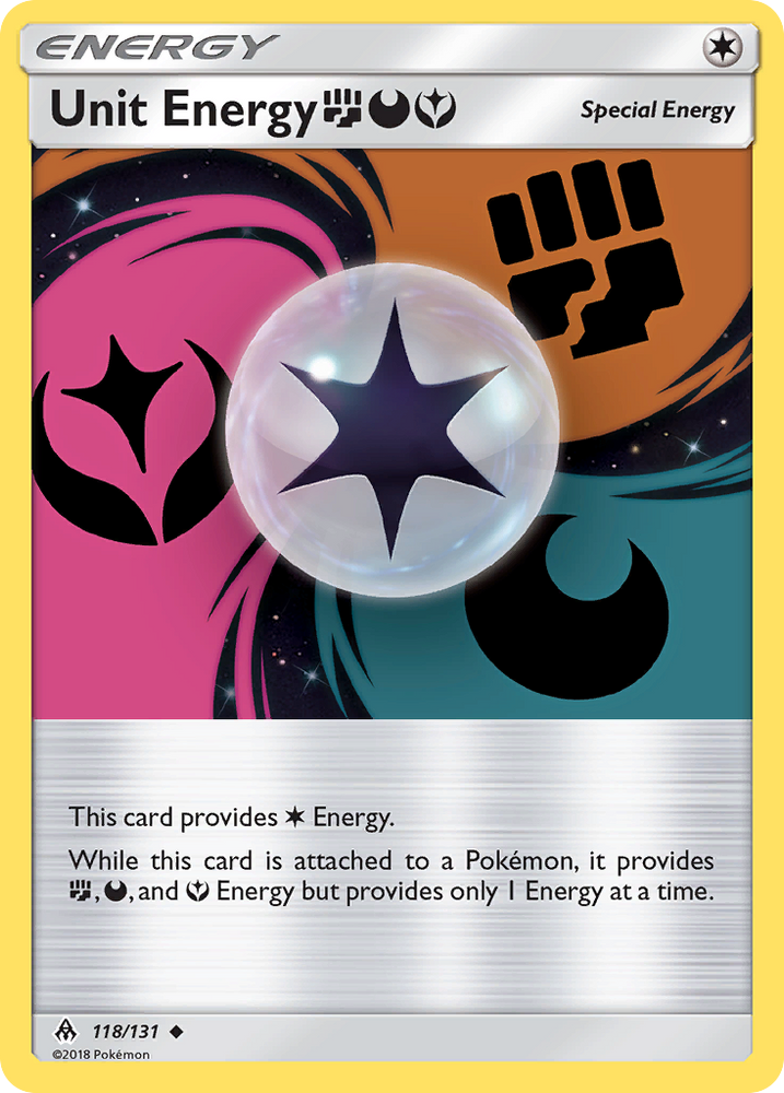 Unit Energy (118/131) (Fighting, Darkness, Fairy) [Sun & Moon: Forbidden Light] - Card Brawlers | Quebec | Canada | Yu-Gi-Oh!