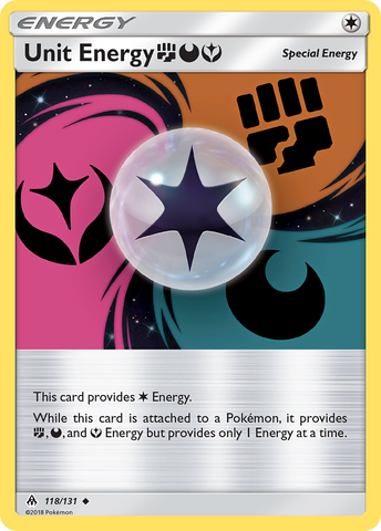 Unit Energy (118/131) (Fighting, Darkness, Fairy) [Sun & Moon: Forbidden Light] - Card Brawlers | Quebec | Canada | Yu-Gi-Oh!