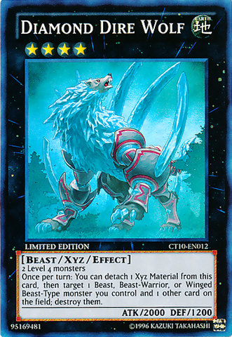 Diamond Dire Wolf [CT10-EN012] Super Rare - Yu-Gi-Oh! - Card Brawlers | Quebec | Canada |