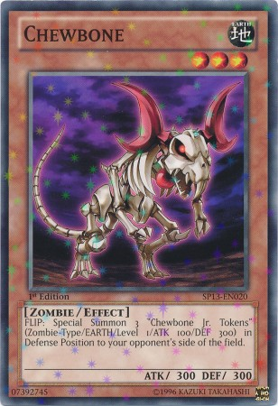 Chewbone [SP13-EN020] Starfoil Rare - Card Brawlers | Quebec | Canada | Yu-Gi-Oh!