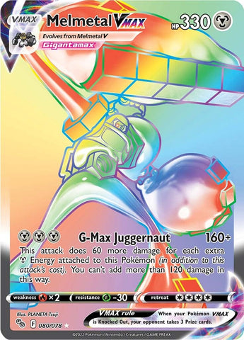 Melmetal VMAX (080/078) [Pokémon GO] - Card Brawlers | Quebec | Canada | Yu-Gi-Oh!