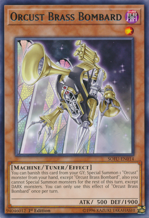 Orcust Brass Bombard [SOFU-EN014] Rare - Yu-Gi-Oh! - Card Brawlers | Quebec | Canada |