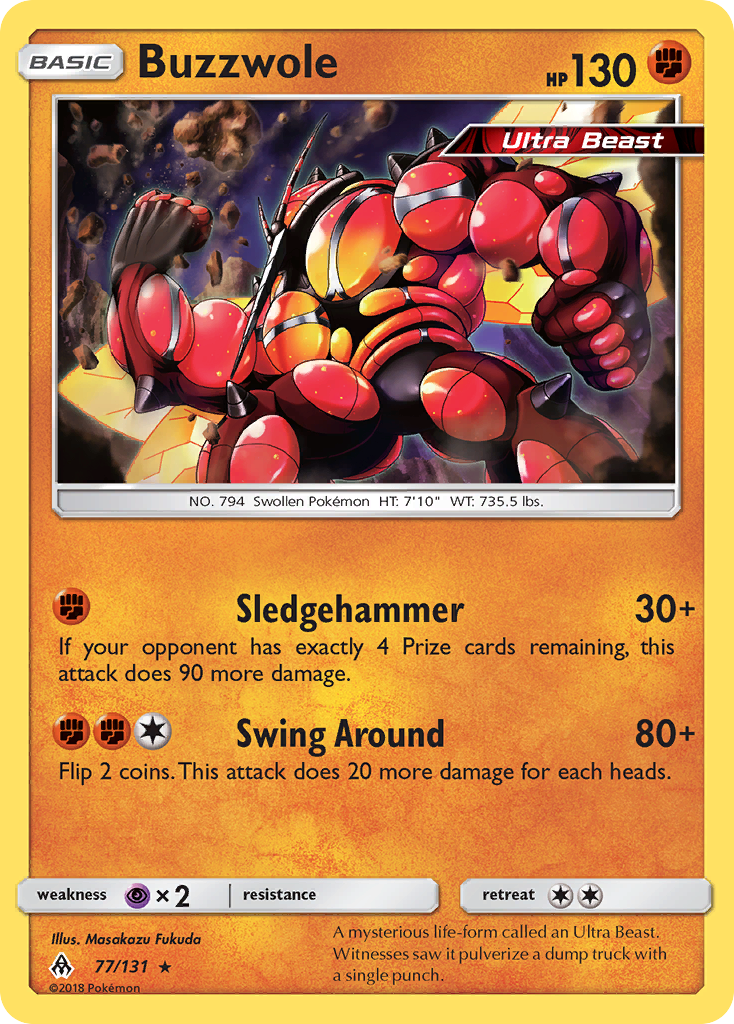 Buzzwole (77/131) [Sun & Moon: Forbidden Light] - Card Brawlers | Quebec | Canada | Yu-Gi-Oh!