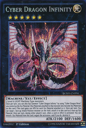 Cyber Dragon Infinity [BOSH-EN094] Secret Rare - Card Brawlers | Quebec | Canada | Yu-Gi-Oh!