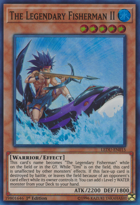 The Legendary Fisherman II [LEDU-EN015] Super Rare - Yu-Gi-Oh! - Card Brawlers | Quebec | Canada |