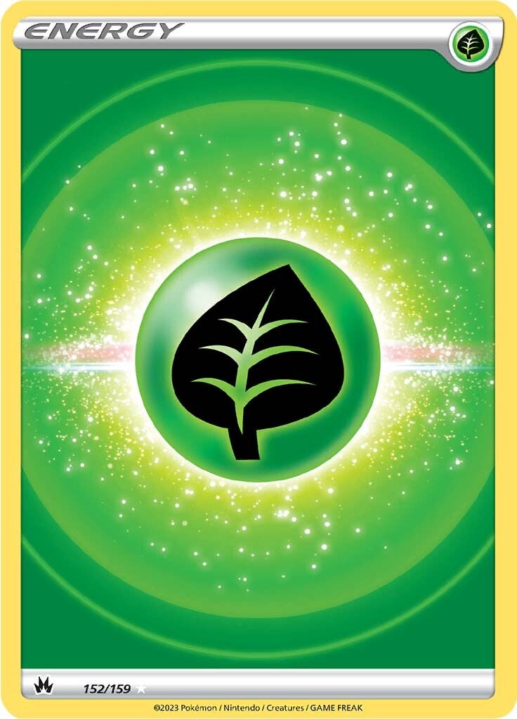 Grass Energy (152/159) (Texture Full Art) [Sword & Shield: Crown Zenith] - Card Brawlers | Quebec | Canada | Yu-Gi-Oh!