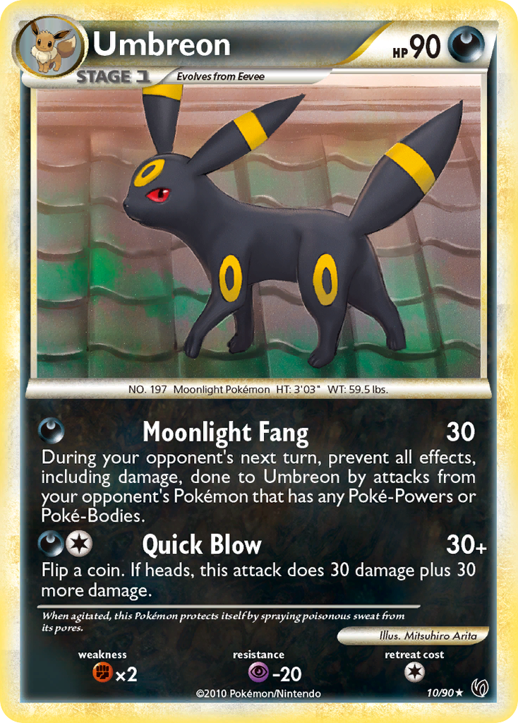 Umbreon (10/90) [HeartGold & SoulSilver: Undaunted] - Card Brawlers | Quebec | Canada | Yu-Gi-Oh!
