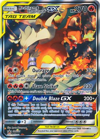 Reshiram & Charizard GX (SM201) (Jumbo Card) [Sun & Moon: Black Star Promos] - Card Brawlers | Quebec | Canada | Yu-Gi-Oh!