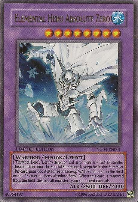 Elemental Hero Absolute Zero [YG04-EN001] Ultra Rare - Card Brawlers | Quebec | Canada | Yu-Gi-Oh!