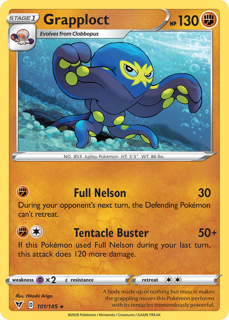 Grapploct (101/185) [Sword & Shield: Vivid Voltage] - Card Brawlers | Quebec | Canada | Yu-Gi-Oh!