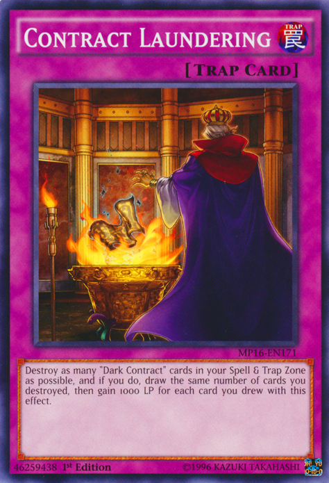 Contract Laundering [MP16-EN171] Common - Card Brawlers | Quebec | Canada | Yu-Gi-Oh!