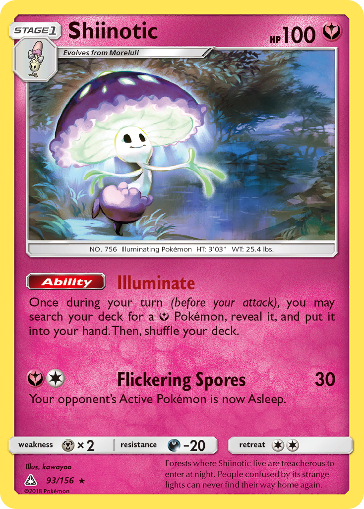 Shiinotic (93/156) [Sun & Moon: Ultra Prism] - Card Brawlers | Quebec | Canada | Yu-Gi-Oh!