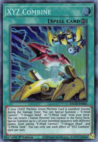 XYZ Combine [BACH-EN061] Super Rare - Card Brawlers | Quebec | Canada | Yu-Gi-Oh!