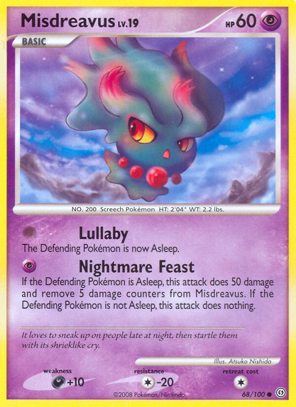 Misdreavus (68/100) [Diamond & Pearl: Stormfront] - Card Brawlers | Quebec | Canada | Yu-Gi-Oh!
