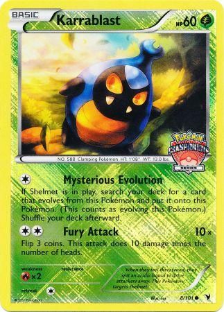 Karrablast (8/101) (Championship Promo) [Black & White: Noble Victories] - Card Brawlers | Quebec | Canada | Yu-Gi-Oh!