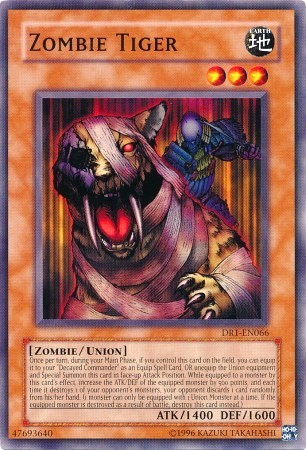 Zombie Tiger [DR1-EN066] Common - Card Brawlers | Quebec | Canada | Yu-Gi-Oh!