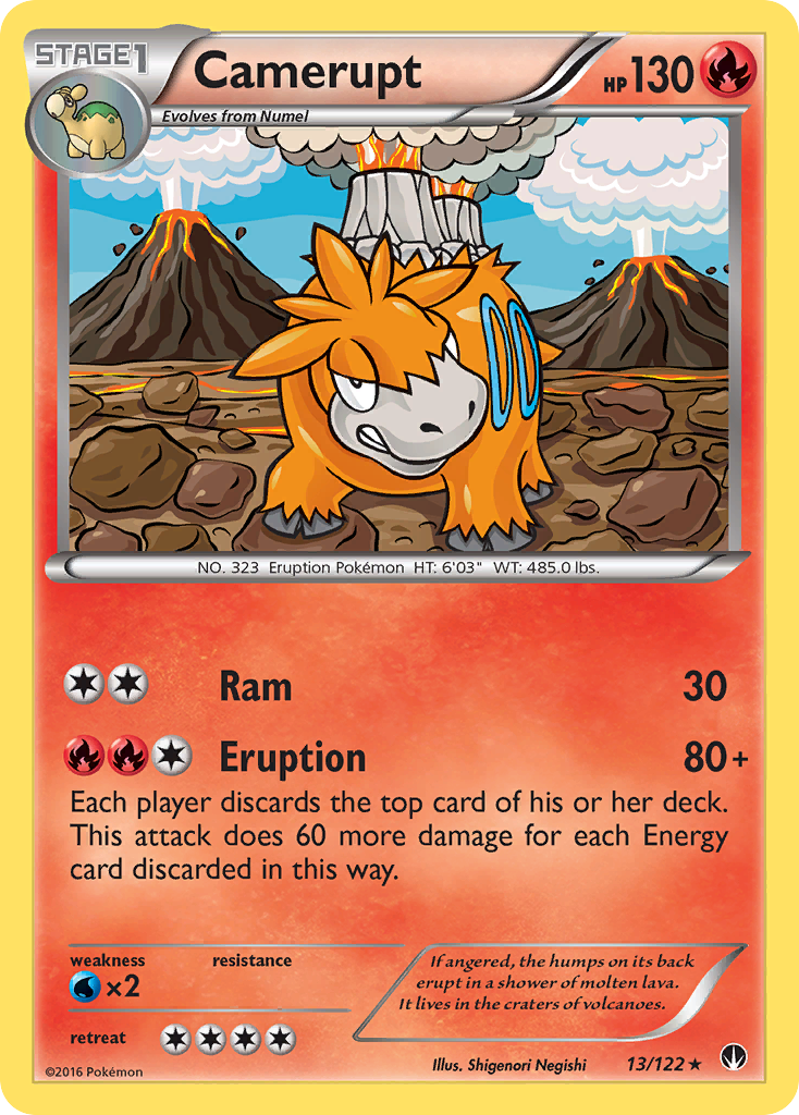 Camerupt (13/122) [XY: BREAKpoint] - Card Brawlers | Quebec | Canada | Yu-Gi-Oh!