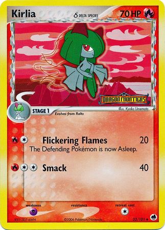 Kirlia (33/101) (Delta Species) (Stamped) [EX: Dragon Frontiers] - Card Brawlers | Quebec | Canada | Yu-Gi-Oh!