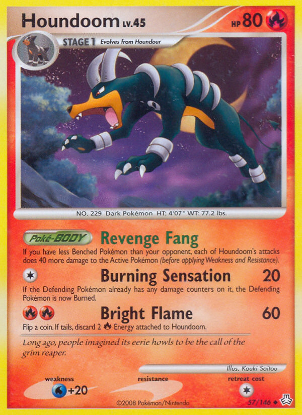 Houndoom (57/146) [Diamond & Pearl: Legends Awakened] - Card Brawlers | Quebec | Canada | Yu-Gi-Oh!
