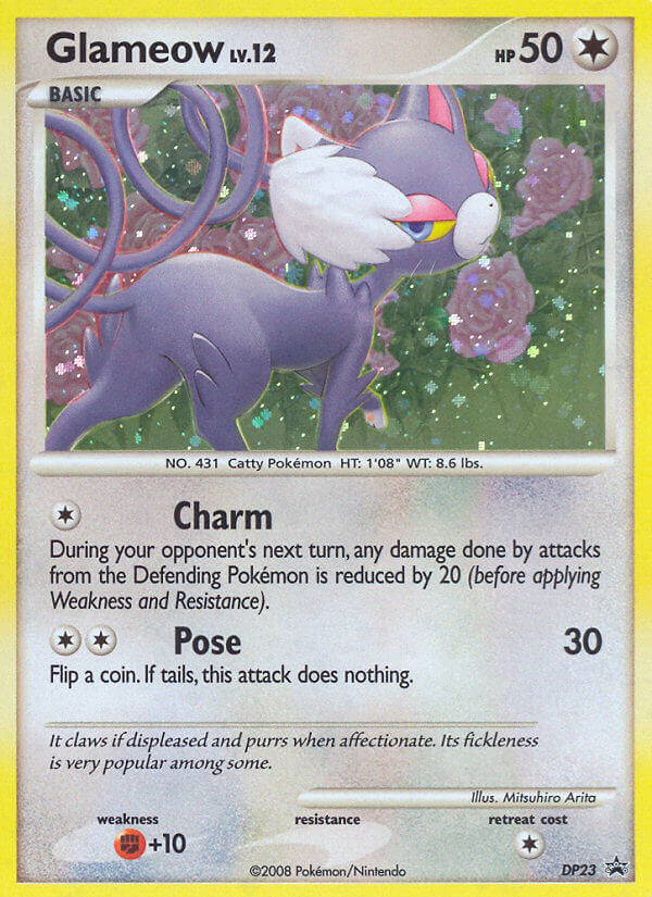 Glameow (DP23) [Diamond & Pearl: Black Star Promos] - Card Brawlers | Quebec | Canada | Yu-Gi-Oh!