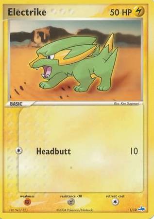 Electrike (1/10) [EX: Trainer Kit - Latios] - Card Brawlers | Quebec | Canada | Yu-Gi-Oh!