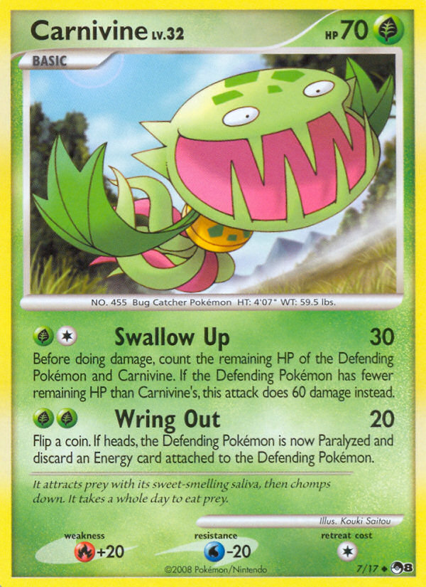 Carnivine (7/17) [POP Series 8] - Card Brawlers | Quebec | Canada | Yu-Gi-Oh!