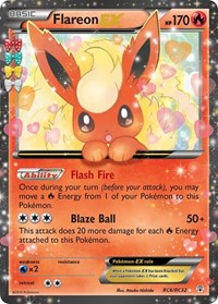 Flareon EX (RC6/RC32) [Generations: Radiant Collection] - Card Brawlers | Quebec | Canada | Yu-Gi-Oh!