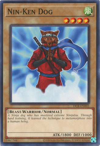 Nin-Ken Dog (25th Anniversary) [DCR-EN002] Common - Card Brawlers | Quebec | Canada | Yu-Gi-Oh!