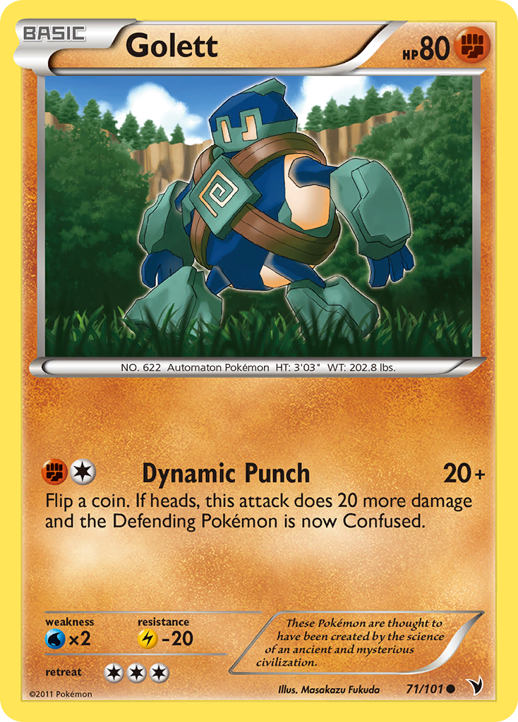 Golett (71/101) [Black & White: Noble Victories] - Card Brawlers | Quebec | Canada | Yu-Gi-Oh!