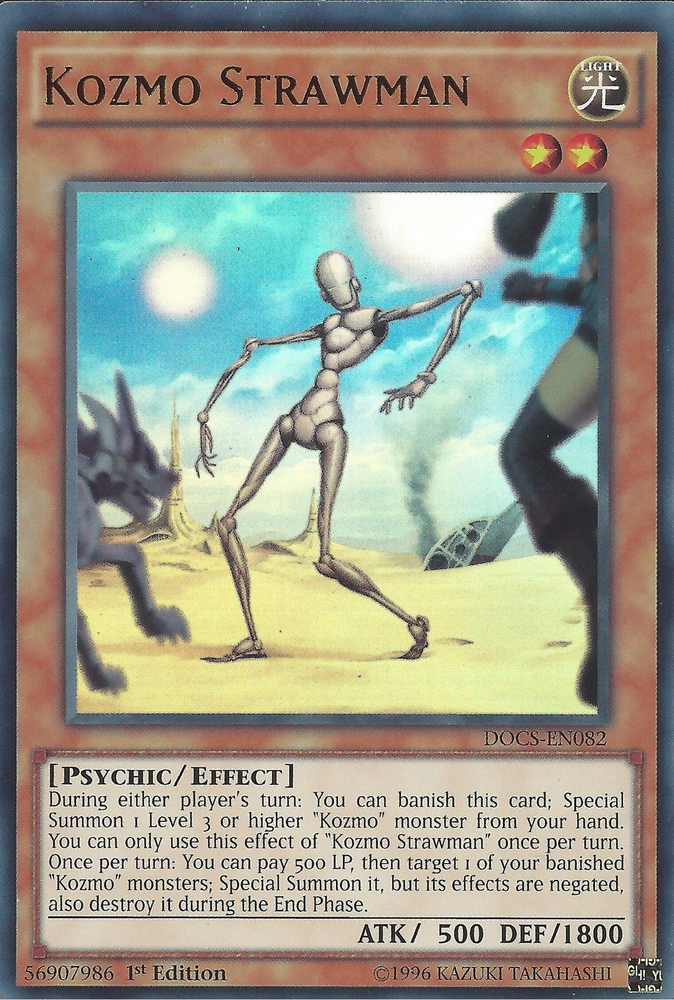 Kozmo Strawman [DOCS-EN082] Ultra Rare - Card Brawlers | Quebec | Canada | Yu-Gi-Oh!