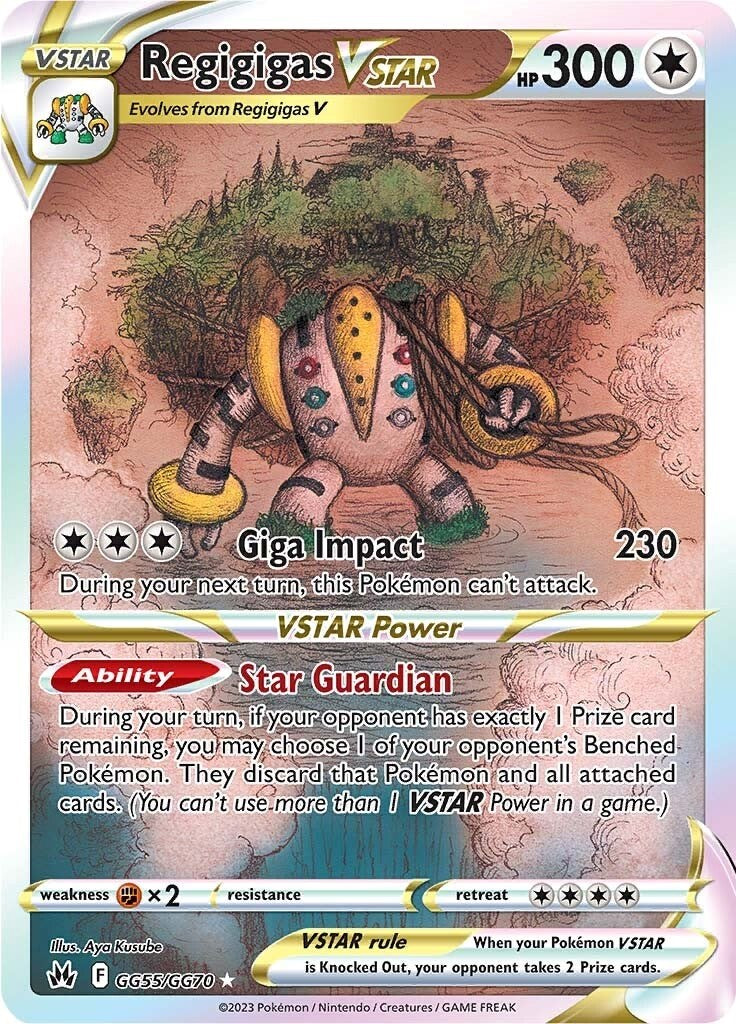 Regigigas VSTAR (GG55/GG70) [Sword & Shield: Crown Zenith] - Card Brawlers | Quebec | Canada | Yu-Gi-Oh!