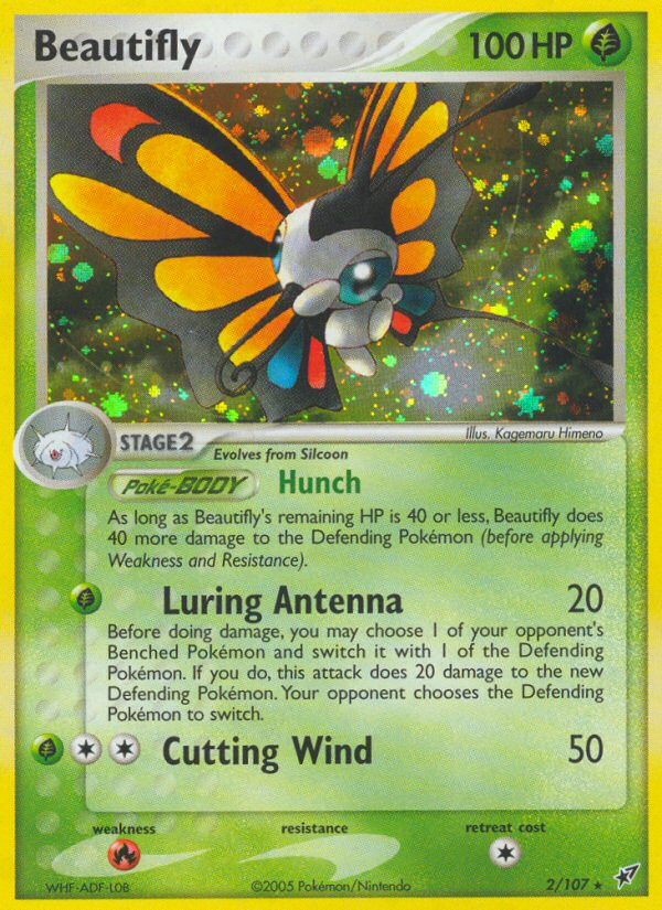 Beautifly (2/107) [EX: Deoxys] - Card Brawlers | Quebec | Canada | Yu-Gi-Oh!