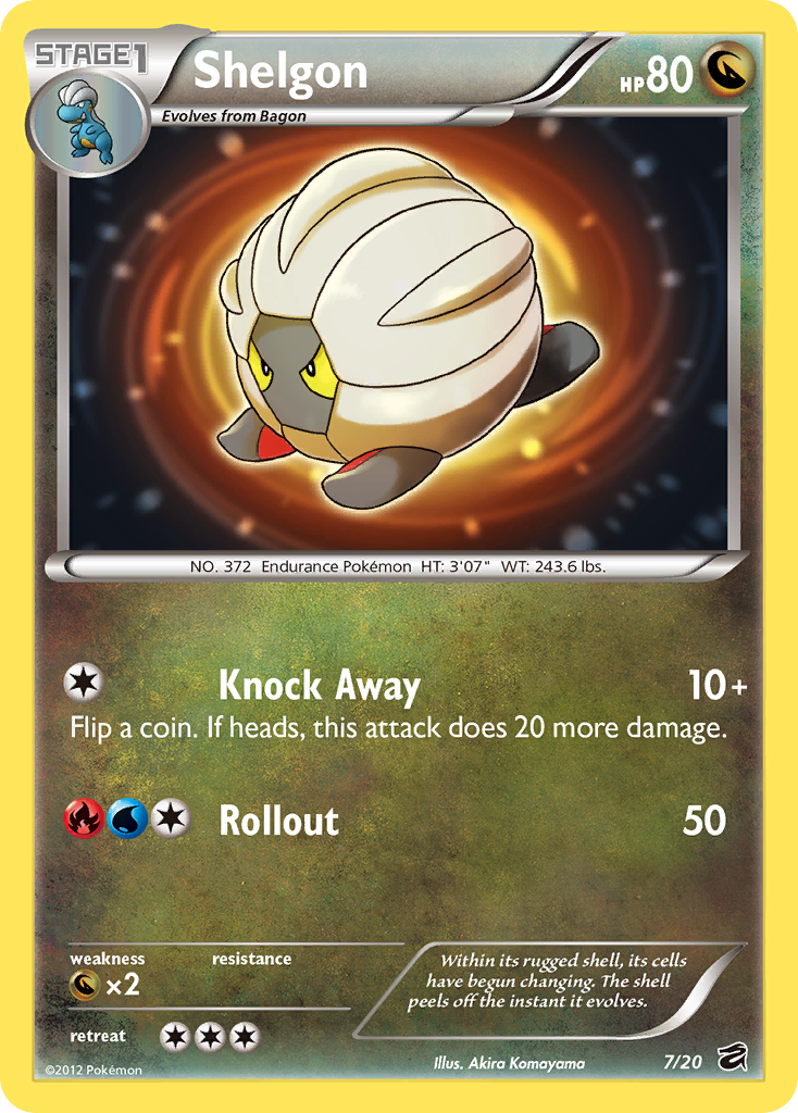 Shelgon (7/20) [Black & White: Dragon Vault] - Card Brawlers | Quebec | Canada | Yu-Gi-Oh!