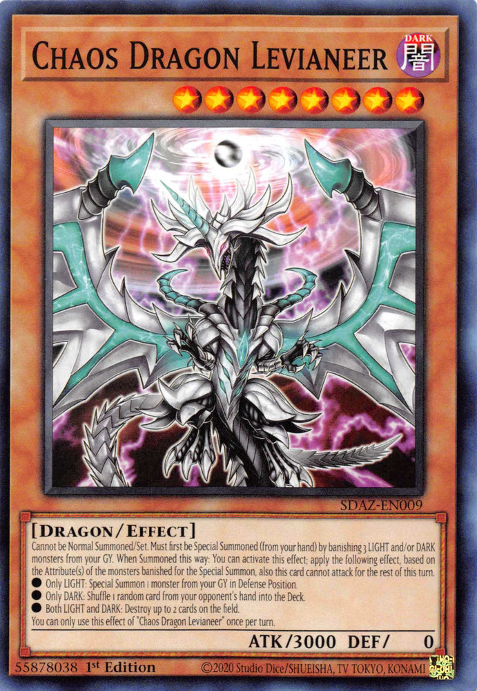 Chaos Dragon Levianeer [SDAZ-EN009] Common - Card Brawlers | Quebec | Canada | Yu-Gi-Oh!