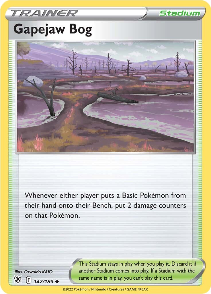 Gapejaw Bog (142/189) [Sword & Shield: Astral Radiance] - Card Brawlers | Quebec | Canada | Yu-Gi-Oh!