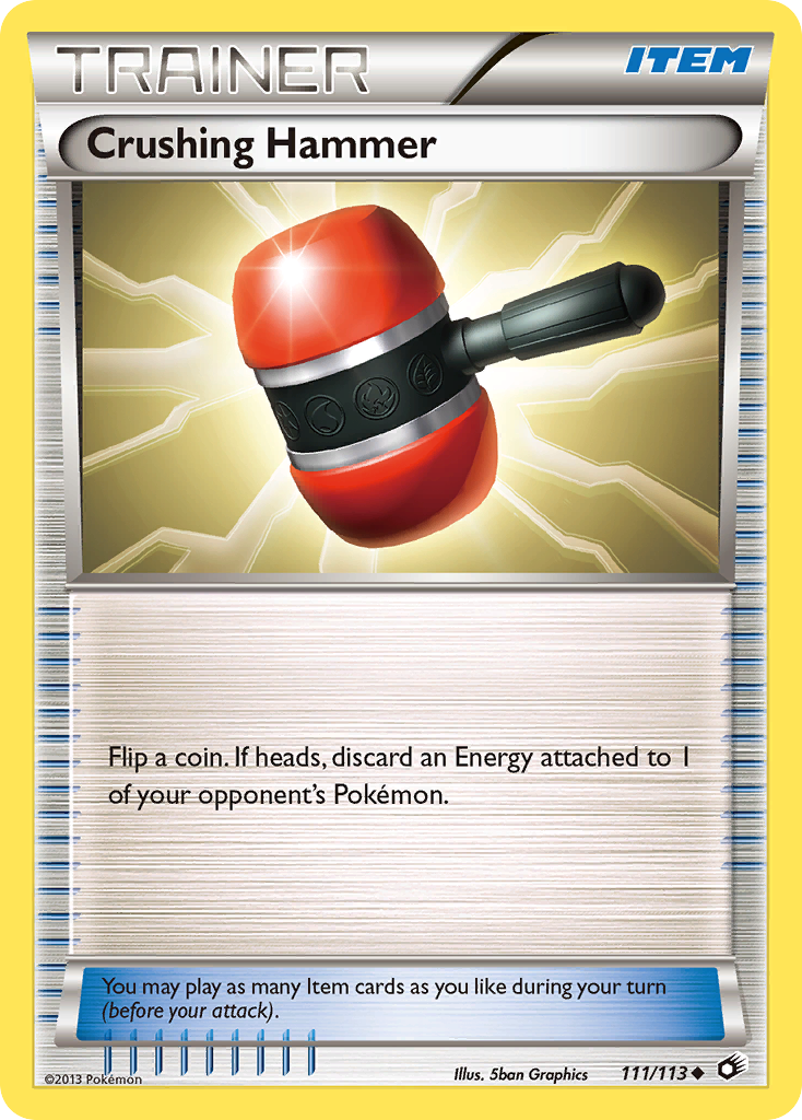 Crushing Hammer (111/113) [Black & White: Legendary Treasures] - Card Brawlers | Quebec | Canada | Yu-Gi-Oh!