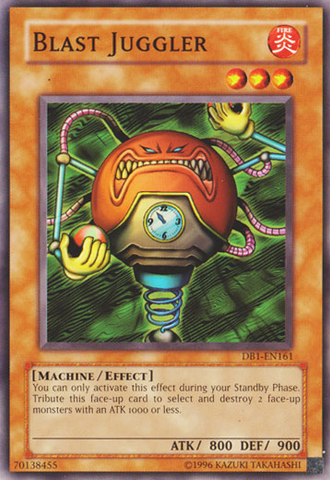 Blast Juggler [DB1-EN161] Common - Card Brawlers | Quebec | Canada | Yu-Gi-Oh!