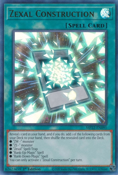 Zexal Construction [MP22-EN091] Ultra Rare - Card Brawlers | Quebec | Canada | Yu-Gi-Oh!