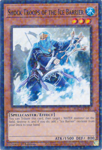 Shock Troops of the Ice Barrier (Duel Terminal) [HAC1-EN037] Common - Card Brawlers | Quebec | Canada | Yu-Gi-Oh!