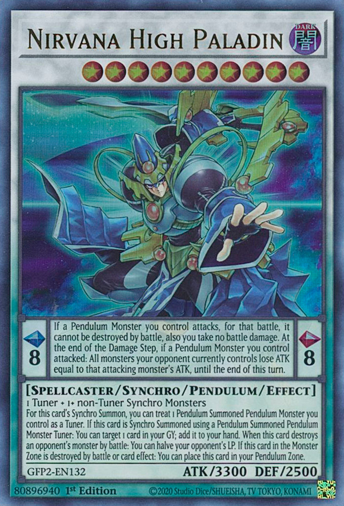 Nirvana High Paladin [GFP2-EN132] Ultra Rare - Card Brawlers | Quebec | Canada | Yu-Gi-Oh!