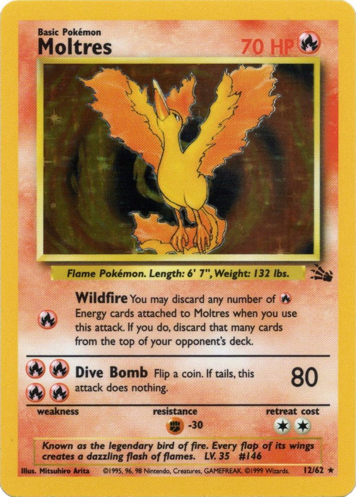 Moltres (12/62) [Fossil Unlimited] - Card Brawlers | Quebec | Canada | Yu-Gi-Oh!