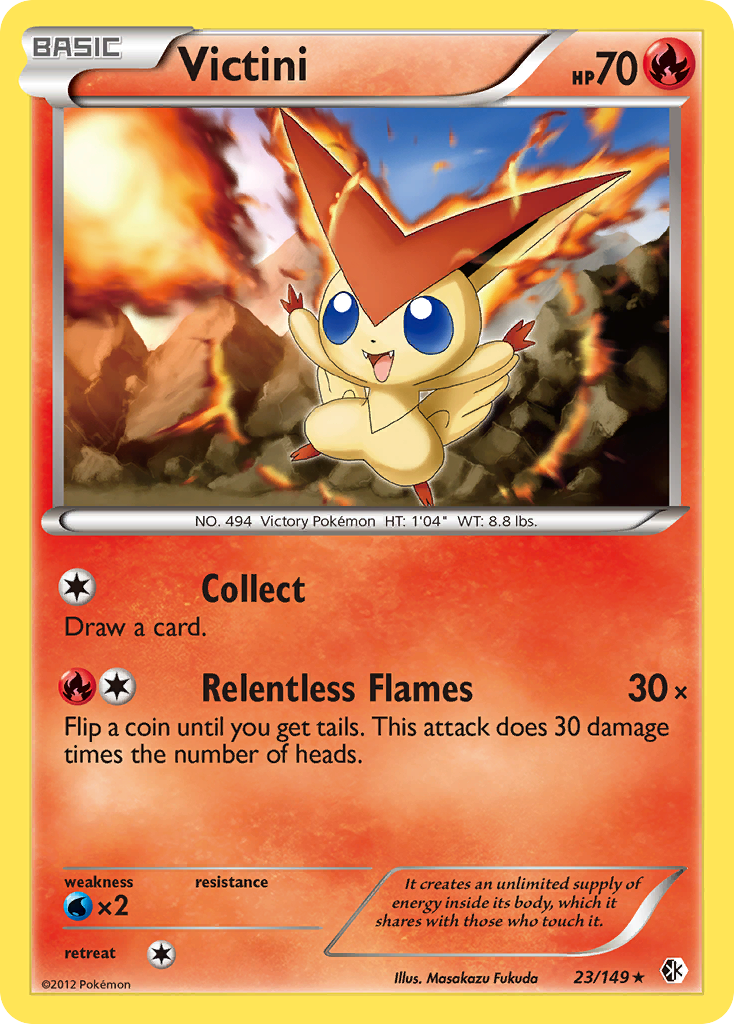 Victini (23/149) [Black & White: Boundaries Crossed] - Card Brawlers | Quebec | Canada | Yu-Gi-Oh!