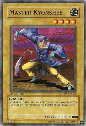 Master Kyonshee [SDZW-EN008] Common - Card Brawlers | Quebec | Canada | Yu-Gi-Oh!